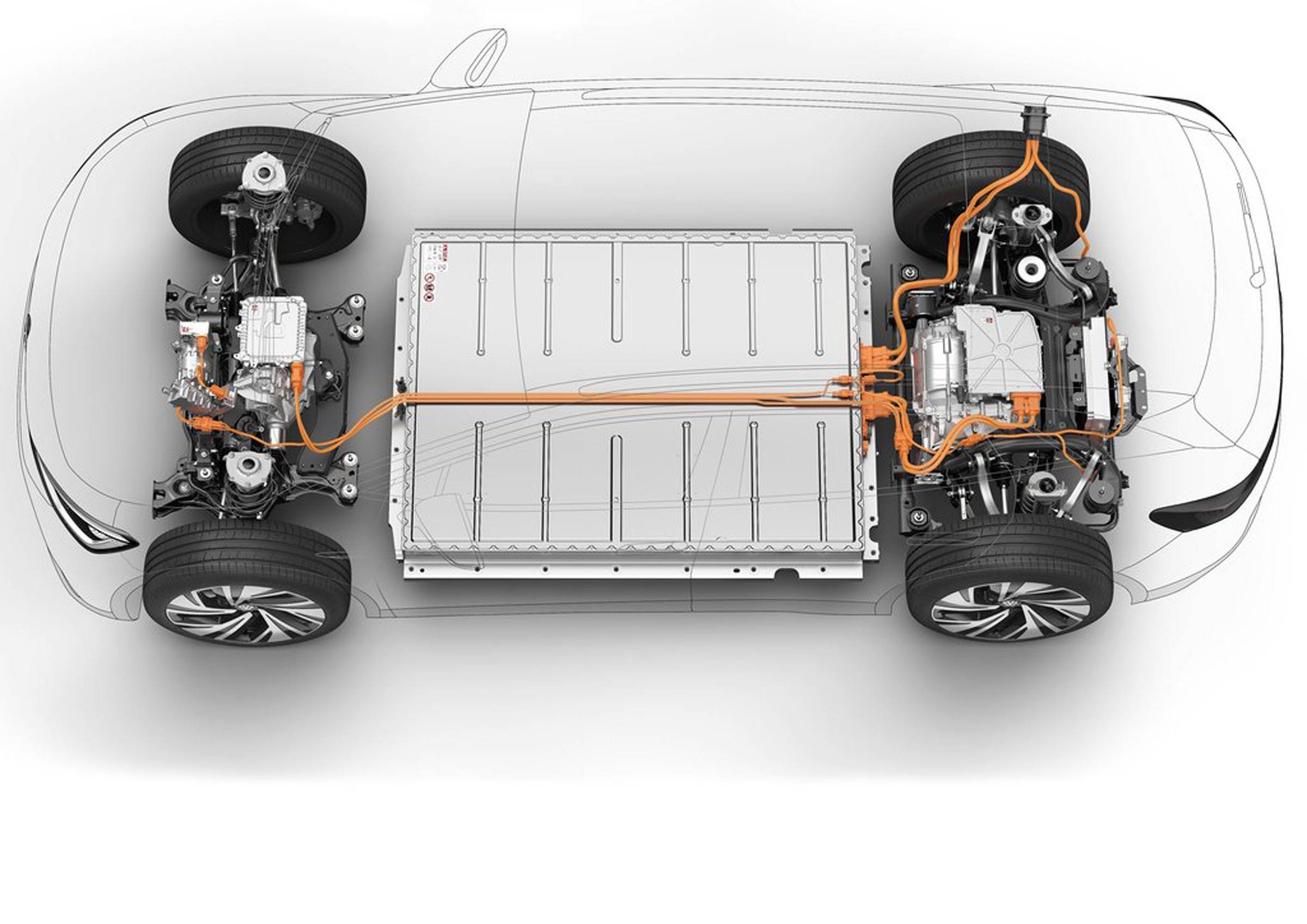 Volkswagen-ID.4 GTX Batteriesystem