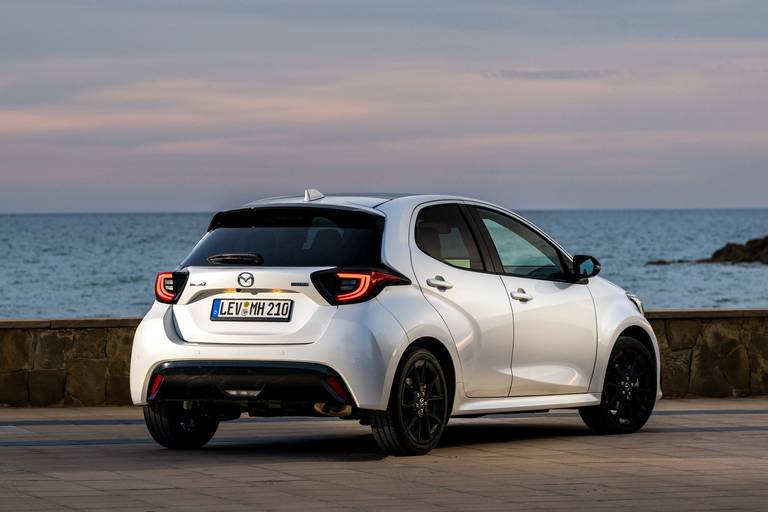 mazda2 hybrid rear