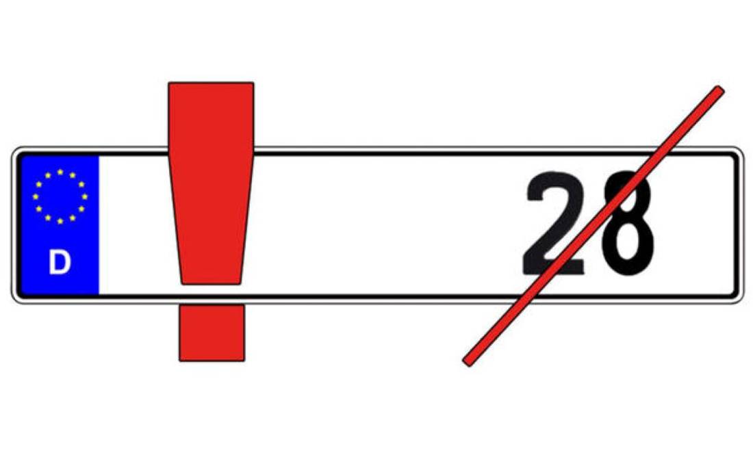 Verboden kentekens in Duitsland: deze combinaties zul je nooit tegenkomen