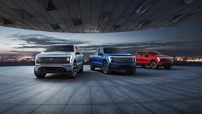 Hap, slik, weg! Zo'n grote 'muil' heeft de elektrische Ford F-150 Lightning