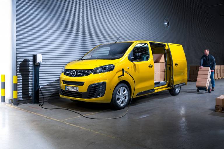 Opel Vivaro-e eléctrico.